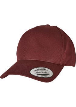 Шапка с козирка 5-Panel Curved Classic Snapback burgundy one size