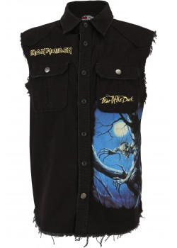 Винтидж риза без ръкави Iron Maiden FOTD 