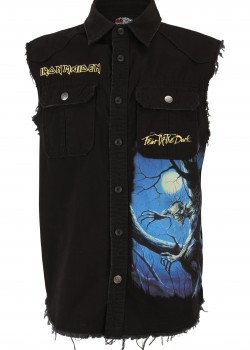 Винтидж риза без ръкави Iron Maiden FOTD 
