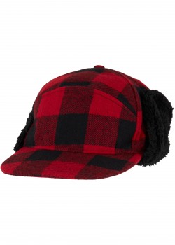 Зимна шапка Lumberjack Wintercap red/black one size