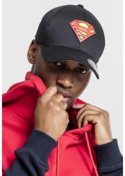 Шапка с козирка Superman Flexfit Cap blk/blk Youth