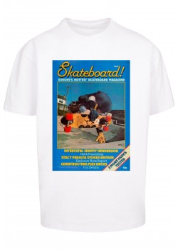 Тениска овърсайз The Skateboard Magazine Cover No 8 Oversize Tee white XXL