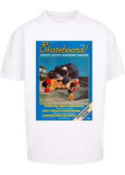 Тениска овърсайз The Skateboard Magazine Cover No 8 Oversize Tee white XXL