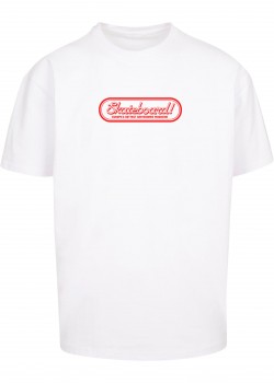 Тениска овърсайз The Skateboard Magazin Logo Oversize Tee white XXL