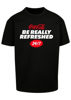 Тениска Coca Cola Refreshed Oversize Tee black XXL