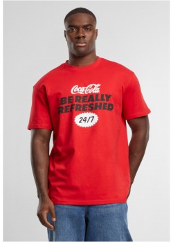 Тениска Coca Cola Refreshed Oversize Tee cityred XS