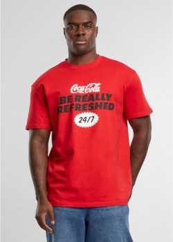 Тениска Coca Cola Refreshed Oversize Tee cityred XS
