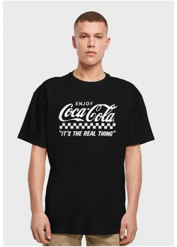 Тениска Coca Cola Enjoy Coke Oversize Tee black XXL