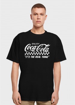 Тениска Coca Cola Enjoy Coke Oversize Tee black XXL
