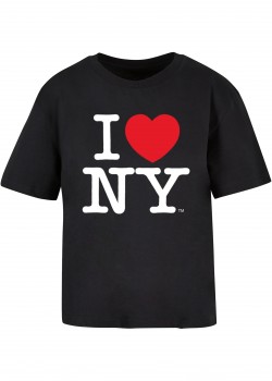 Тениска Ladies I Love NY Tee black XXL