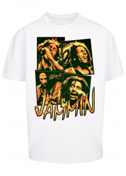 Тениска Bob Marley Jammin Live Oversize Tee white XXL