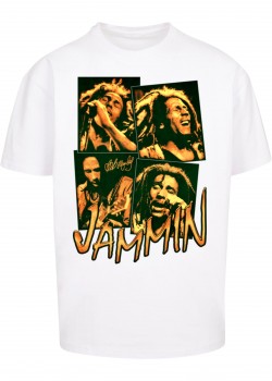 Тениска Bob Marley Jammin Live Oversize Tee white XXL