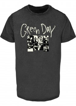 Тениска Green Day Collage Acid Tee black XXL