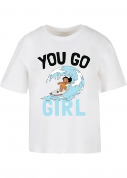 Тениска Lilo & Stitch You Go Girl Tee white XXL
