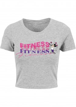 Тениска Mickey Fitness Tee grey XXL