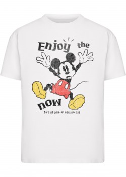 Тениска Mickey Mouse Enjoy The Now Tee white XXL