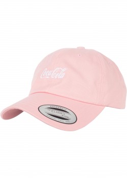 Шапка с козирка Coca Cola Logo Dad Cap pink one size