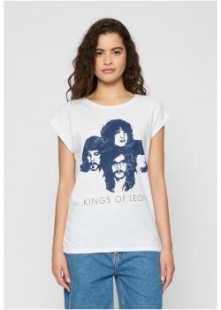 Тениска Ladies Kings of Leon Silhouette Tee white XS