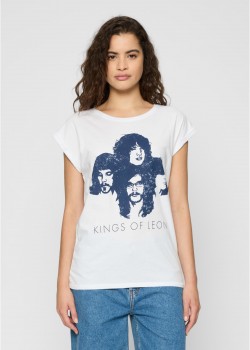 Тениска Ladies Kings of Leon Silhouette Tee white XS