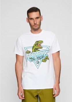 Тениска Jurassic Park Raptors Tee white XXL