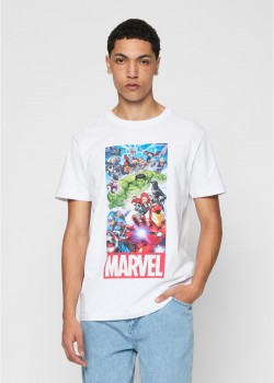 Тениска Avengers Allstars Team Tee white XXL