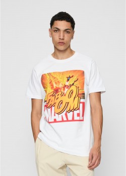 Тениска Avengers Faboom Tee white XXL