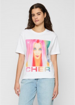Тениска Cher Prisma Tee white XXL