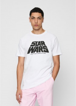 Тениска Star Wars Original Logo Tee white XXL