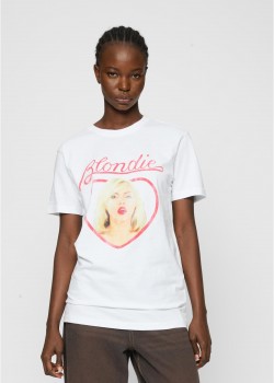 Тениска Blondie Heart of Glass Tee white XXL