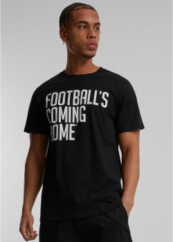 Тениска Footballs Coming Home Logo Tee black XXL