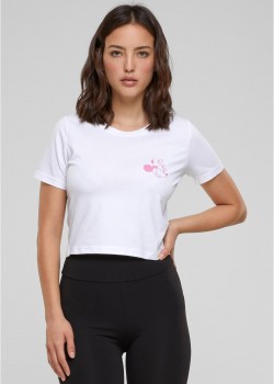 Тениска Ladies Minnie Mouse Wink Tee white XXL