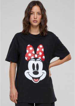 Тениска Ladies Disney 100 Minnie Smiles Tee black XXL