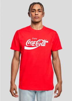 Тениска Coca Cola Logo Tee cityred XXL