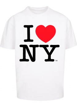Тениска I Love NY Oversize Tee white XXL