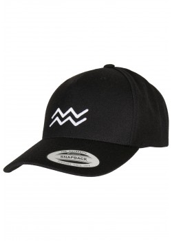 Шапка с козирка Zodiac YP Classics 5-Panel Premium Curved Visor Snapback Cap aquarius one size