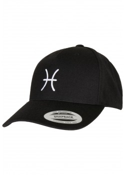 Шапка с козирка Zodiac YP Classics 5-Panel Premium Curved Visor Snapback Cap pisces one size