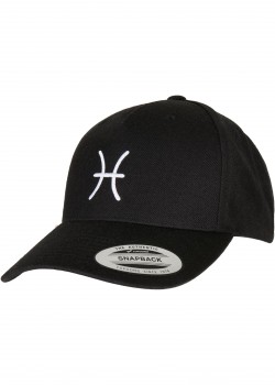 Шапка с козирка Zodiac YP Classics 5-Panel Premium Curved Visor Snapback Cap pisces one size