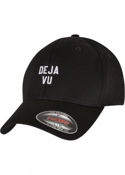 Шапка с козирка Deja Vu Flexfit Cap black/white S/M