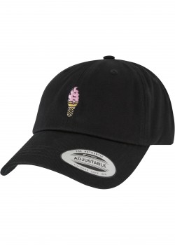 Шапка с козирка Ice Cream Dad Cap black one size