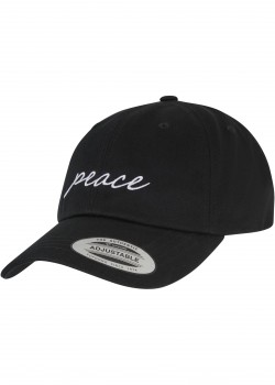 Шапка с козирка Peace Dad Cap black one size
