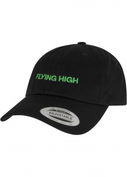 Шапка с козирка Upscale Flying High Dad Cap black one size