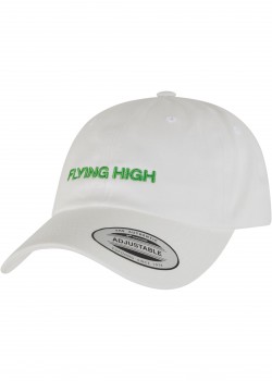 Шапка с козирка Upscale Flying High Dad Cap white one size
