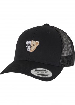 Шапка с козирка Skull Bear Wooly Combed Cap black one size