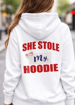 Суичър - She stole my hoody