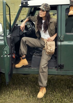 Дамска риза в масленозелено Brandit Vintageshirt