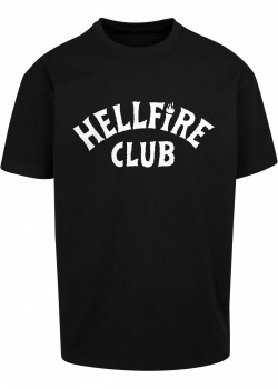 Тениска Stranger Things Hellfire Club Heavy Oversize Tee black XXL