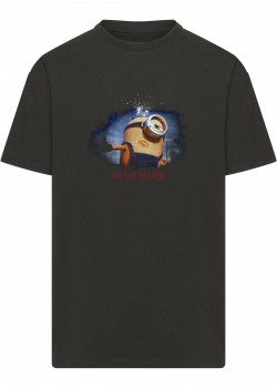 Тениска Minions in the makin Heavy Oversize Tee black XXL