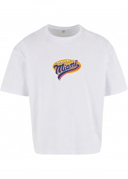 Тениска Scarface Miami Cropped Tee white XXL