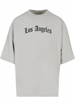 Тениска Los Angeles Wording New Huge Tee lightasphalt XXL