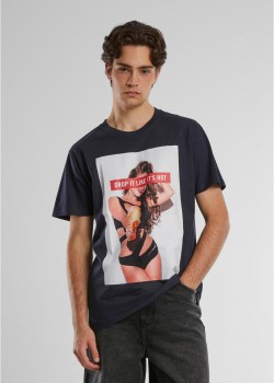 Тениска Drop It Tee navy S